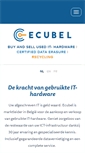 Mobile Screenshot of ecubel.com