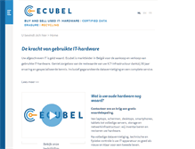 Tablet Screenshot of ecubel.com